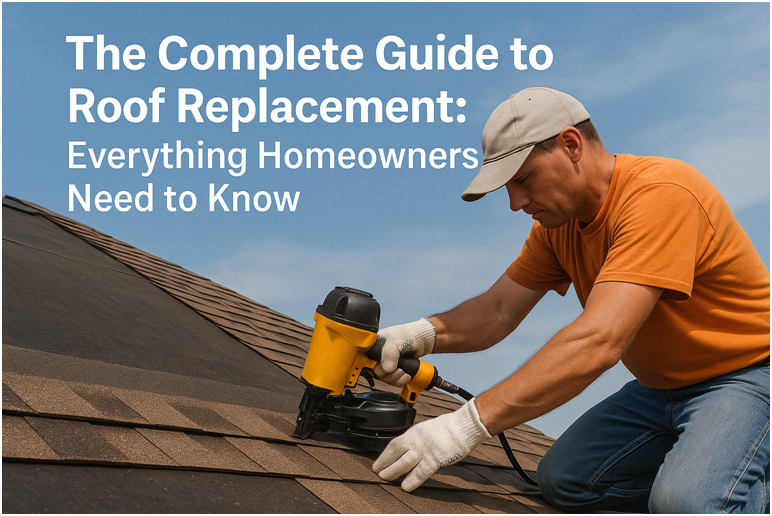 The Complete Guide to Roof Replacement: Everything Home Owners Need to Know