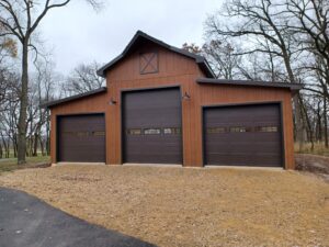 Block Barn   11 14 2024   Front   Photo by Oak Leaf 3 | Oak Leaf Construction  Electrical