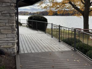 Lake Summerset Deck   Lake in Background   Photo by Oak Leaf 1 | Oak Leaf Construction  Electrical