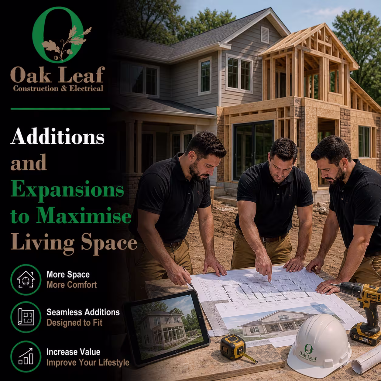 Additions and Expansions to Maximise Living Space with expert design