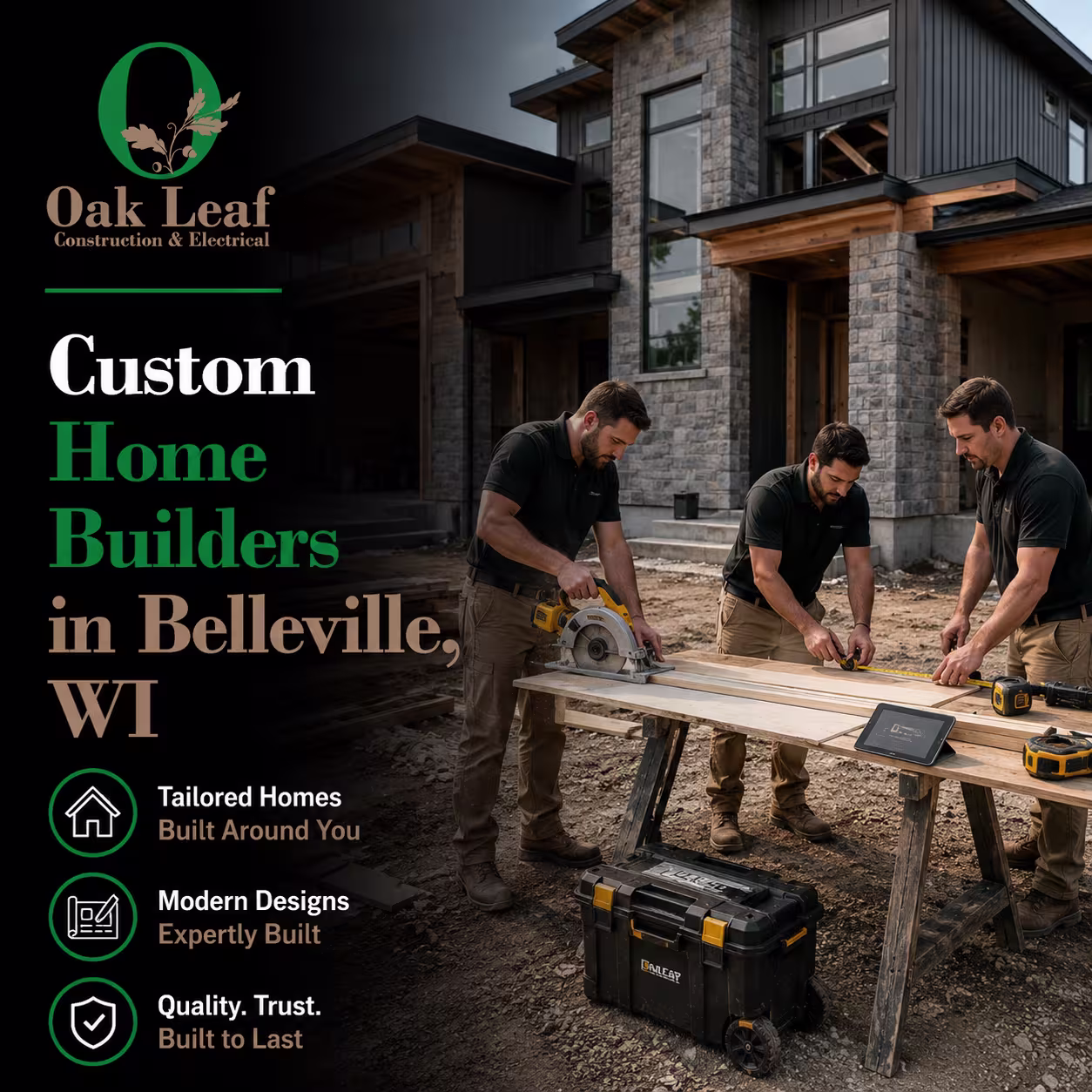 Custom Home Builders in Belleville, WI