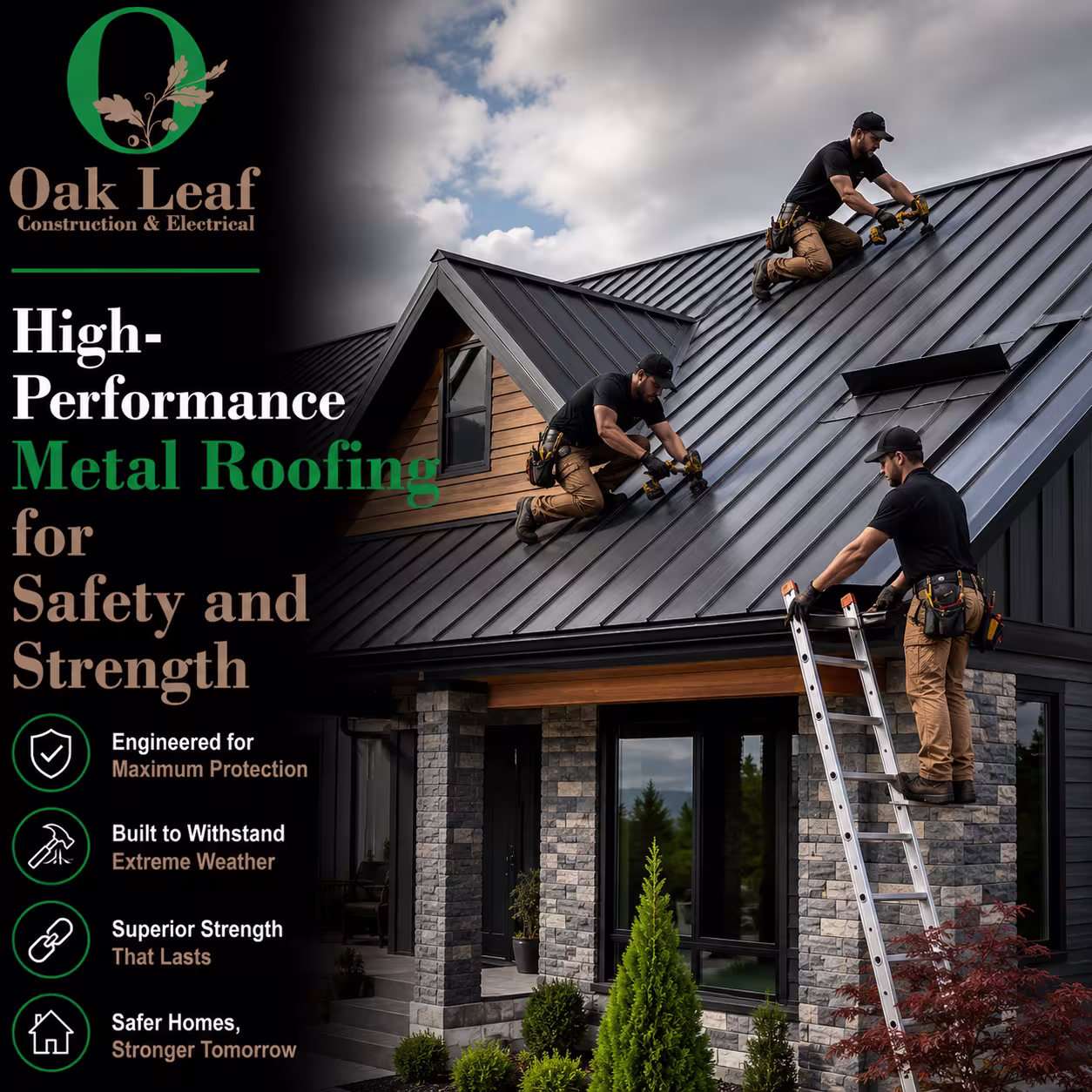 High-Performance Metal Roofing for Safety and Strength Designed for Modern Homes
