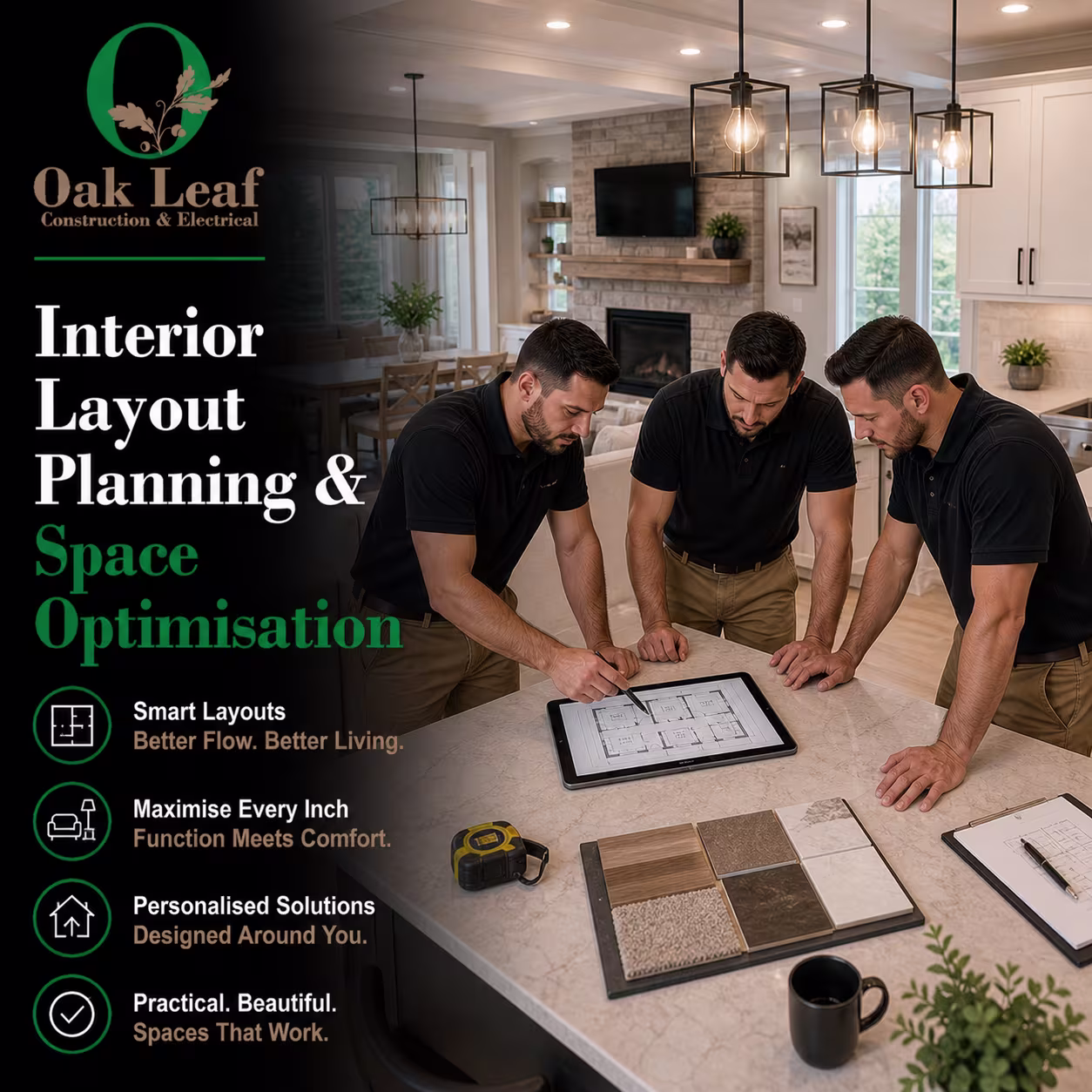 Interior Layout Planning & Space Optimisation for modern homes