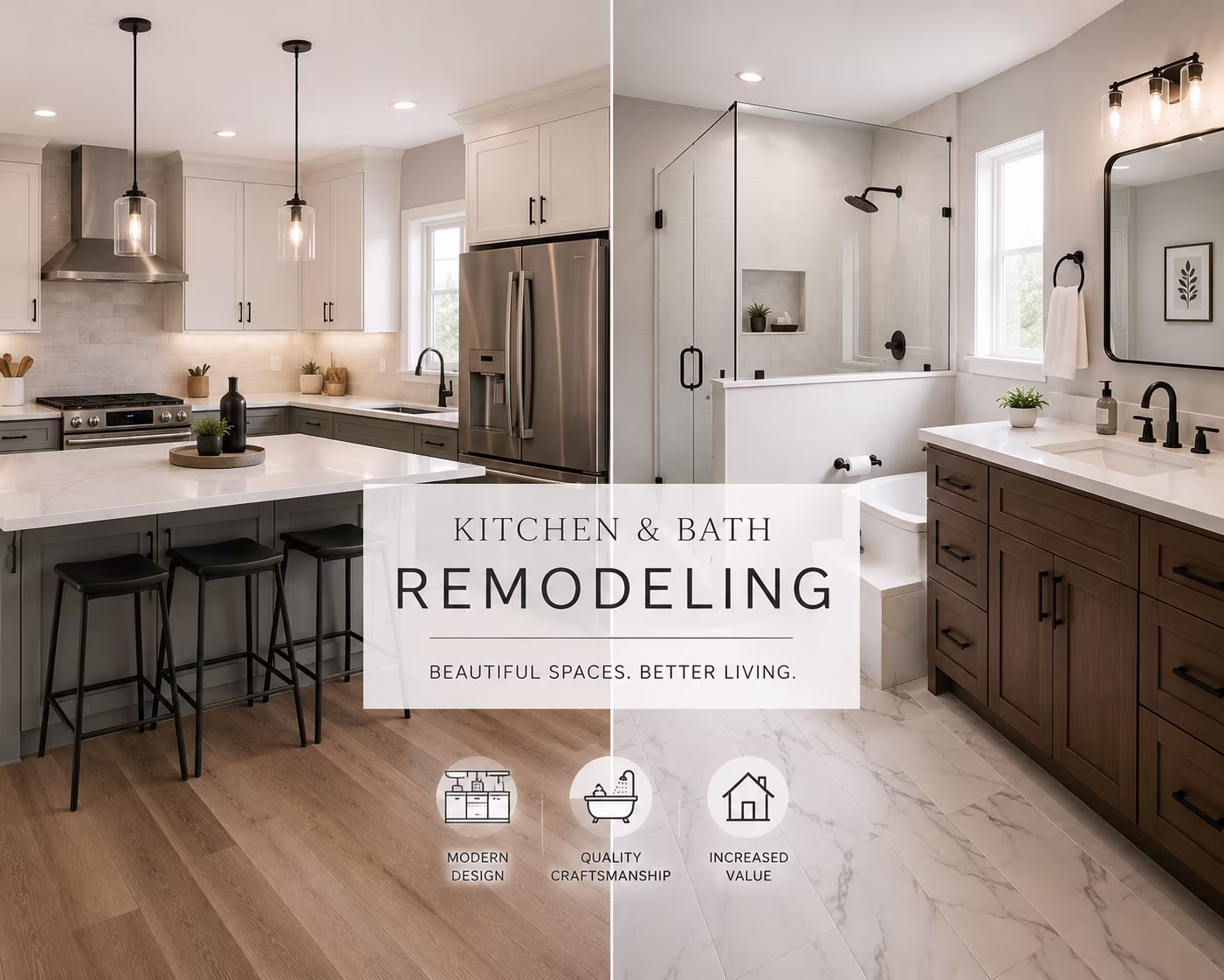 kitchen and bath remodeling services image