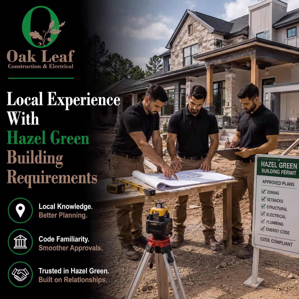 Local Experience With Hazel Green Building Requirements