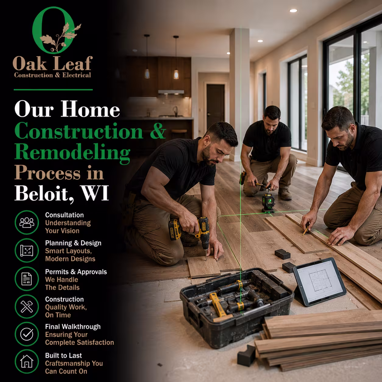 Our Home Construction & Remodeling Process in Beloit, WI