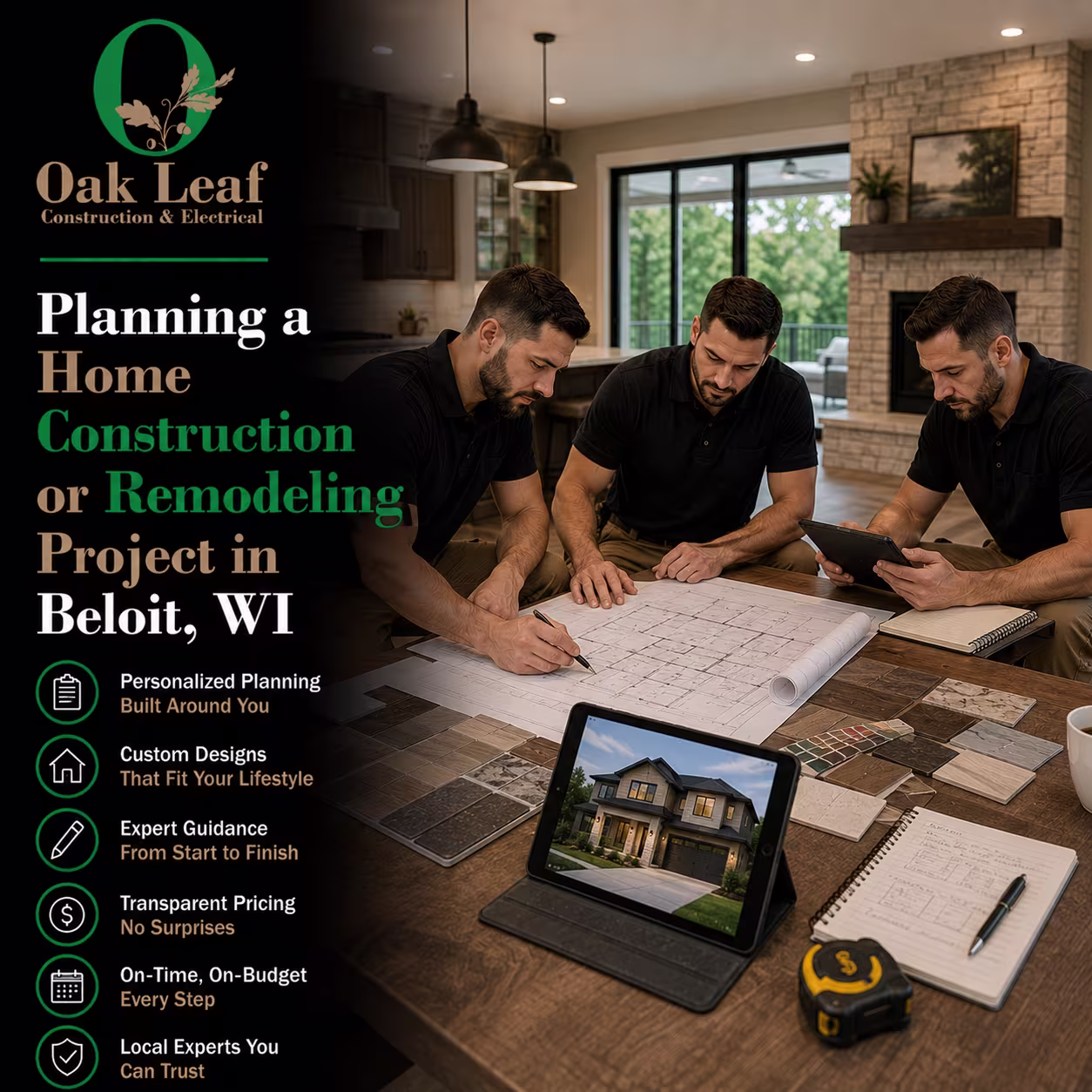 Planning a Home Construction or Remodeling Project in Beloit, WI