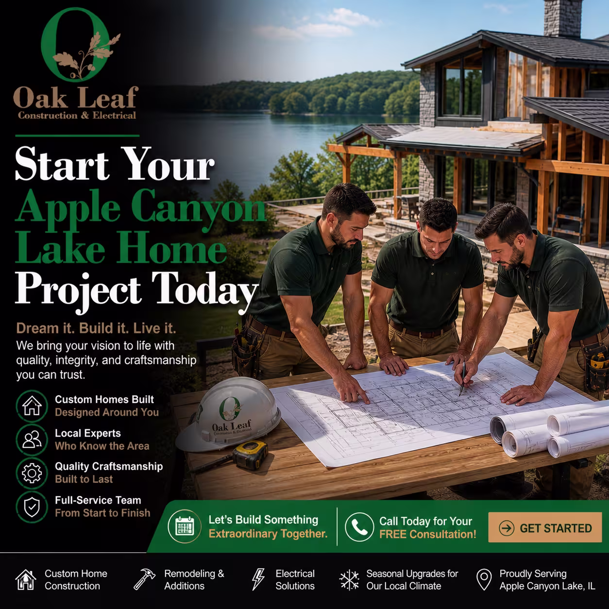 Start Your Apple Canyon Lake Home Project Today with skilled team