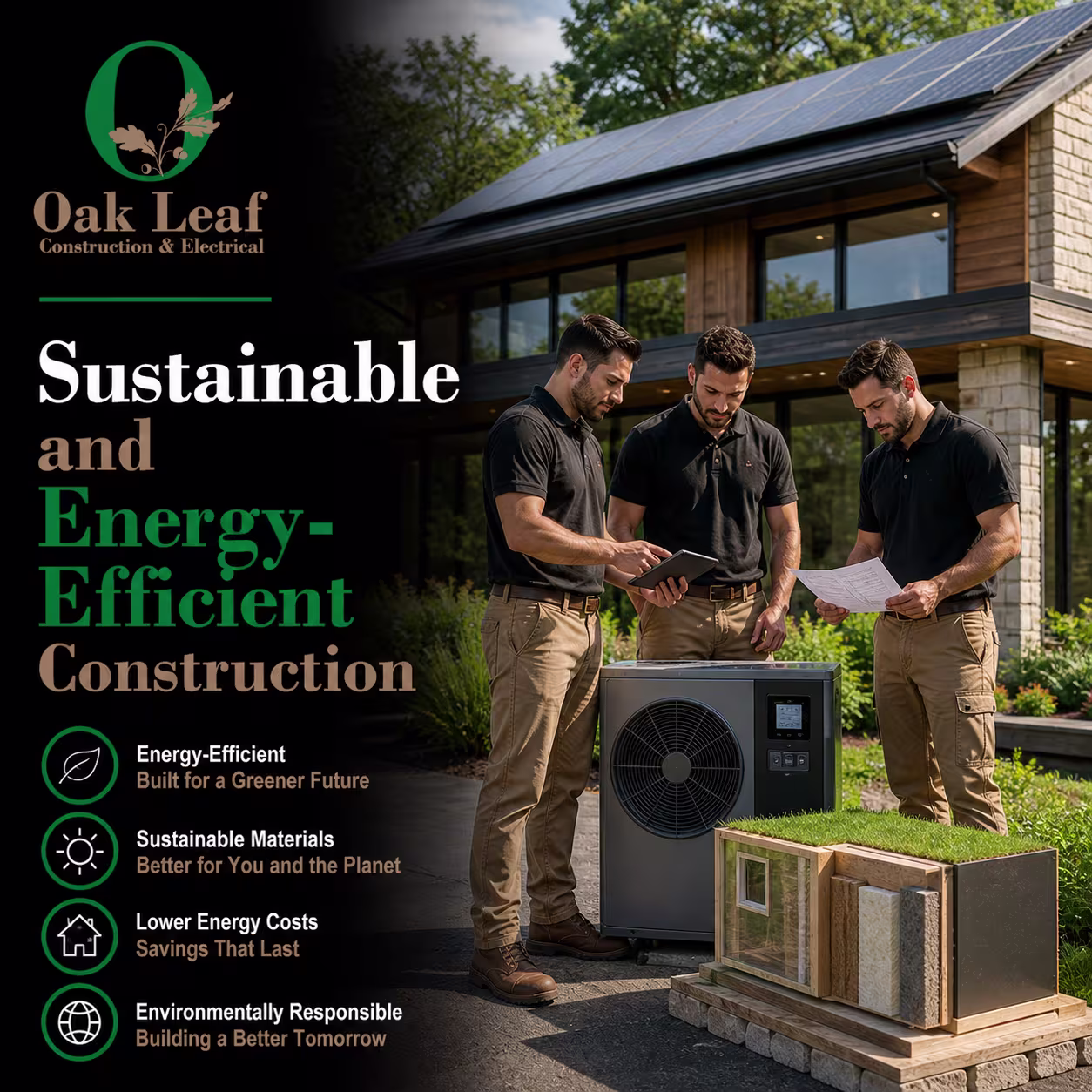 Sustainable and Energy-Efficient Construction for long-term savings
