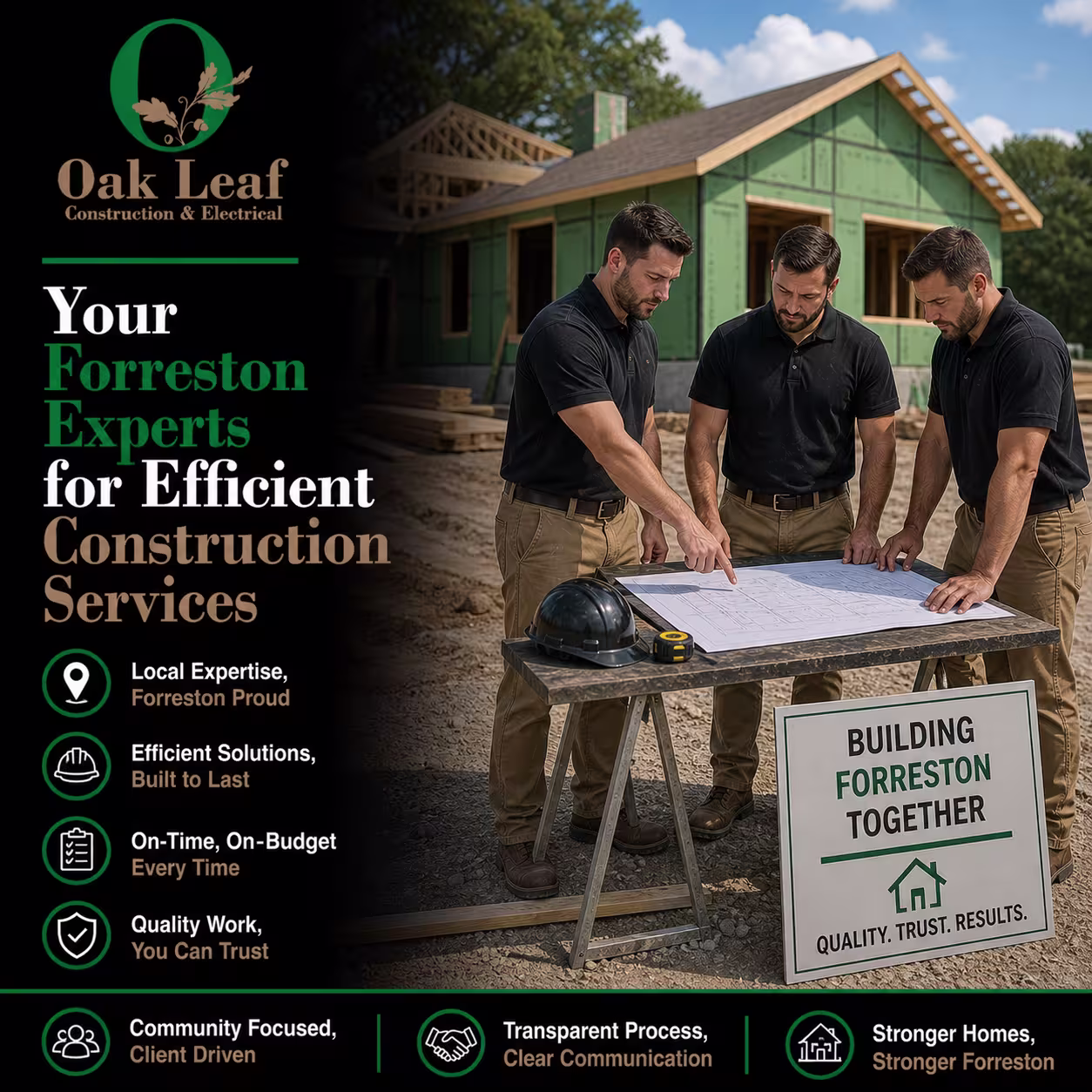 Your Forreston Experts for Efficient Construction Services with trusted results